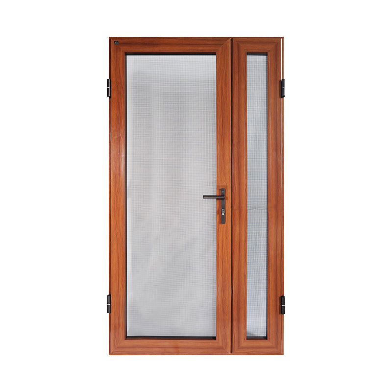 Security Side- Hung Unequal Leaf Screen Door