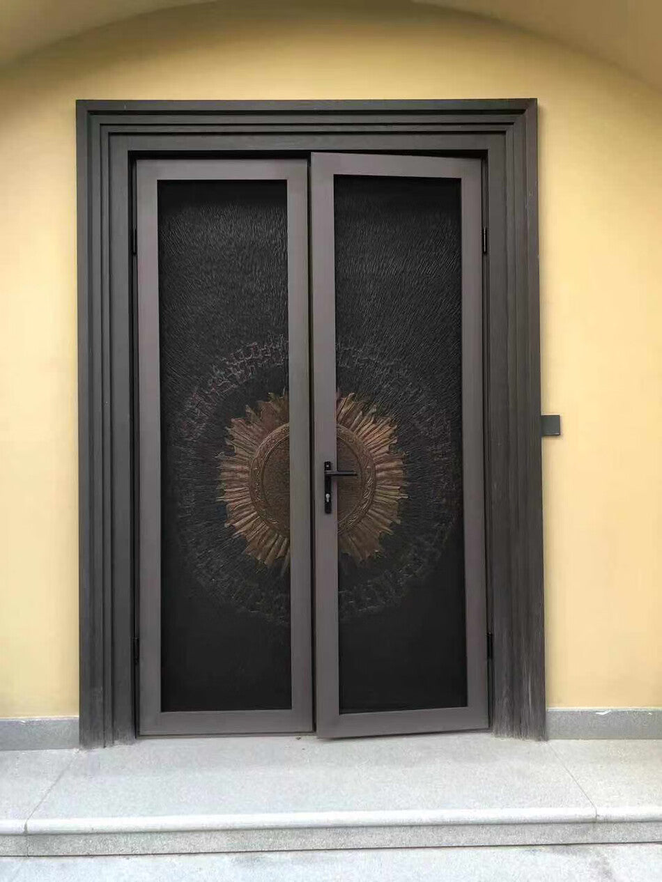 Security Side-Hung Screen Door