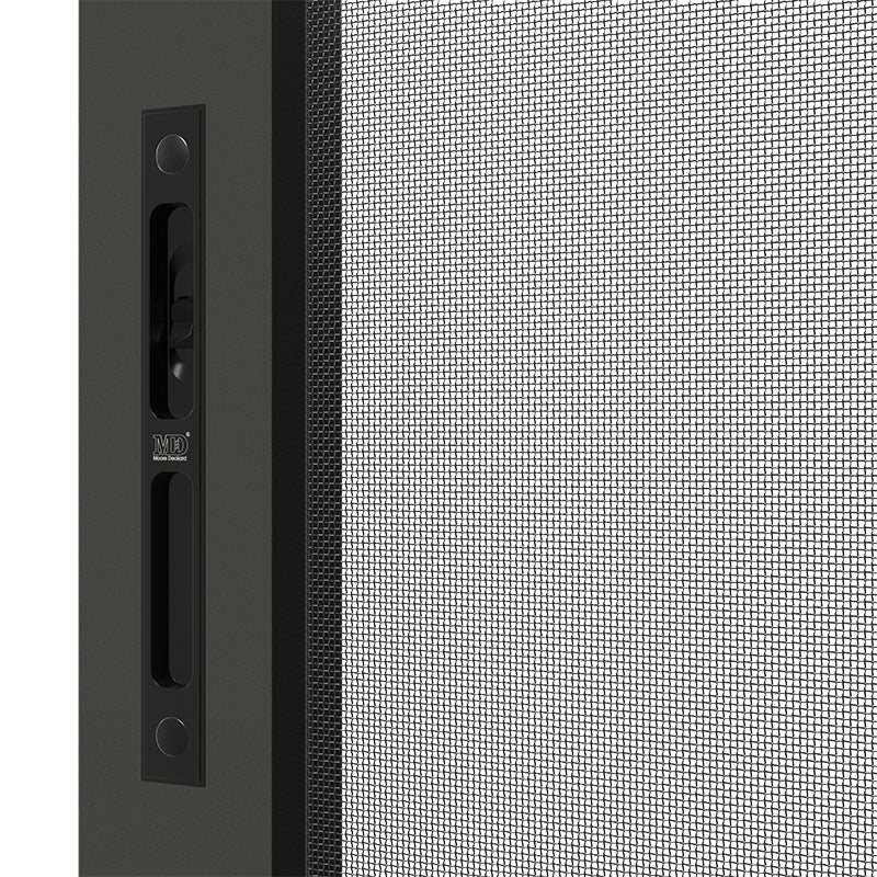 Moore Deckard Push and Pull Sliding Screen Door For Outer Or Inner Sliding Invisible Screen Door For Patio