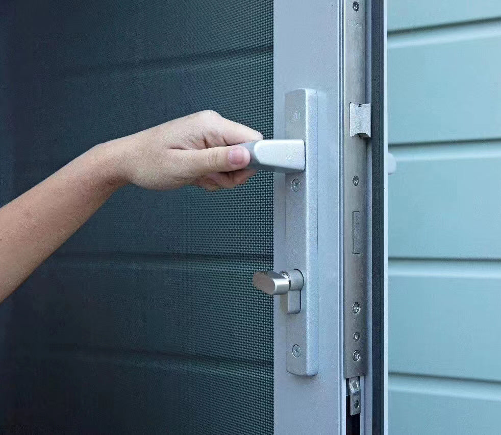 Security Side-Hung Screen Door