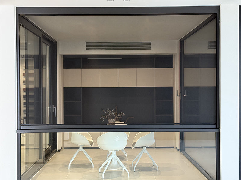 Electric Power Lift Roller Screen Window