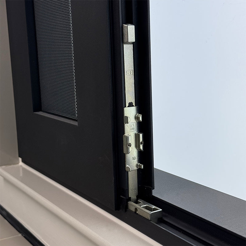 Moore Deckard Unequal Double Door Security Screen Storm Door Custom Iron Metal Security Doors With Stainless Screen Mesh For France Doorsors With Stainless Screen Mesh For France Doors