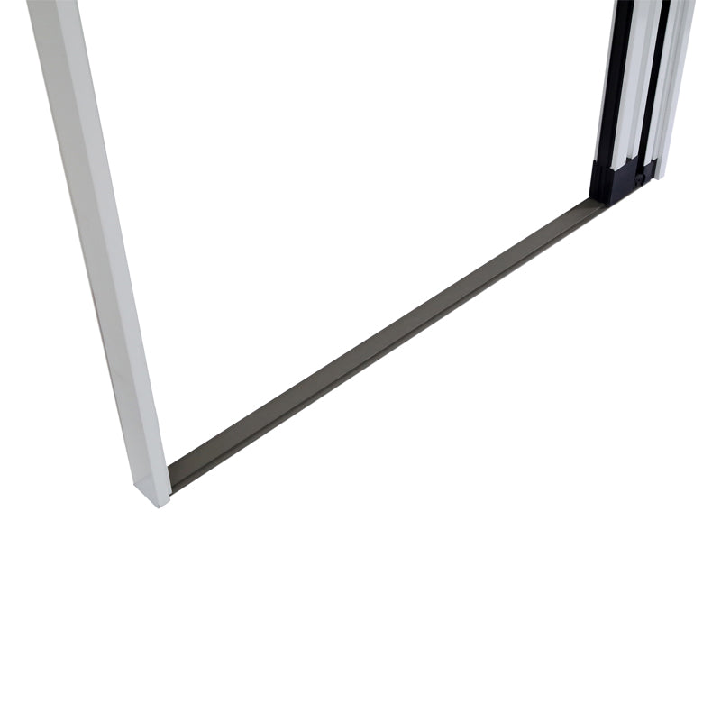 Trackless Retractable Pleated Mesh Screen Door