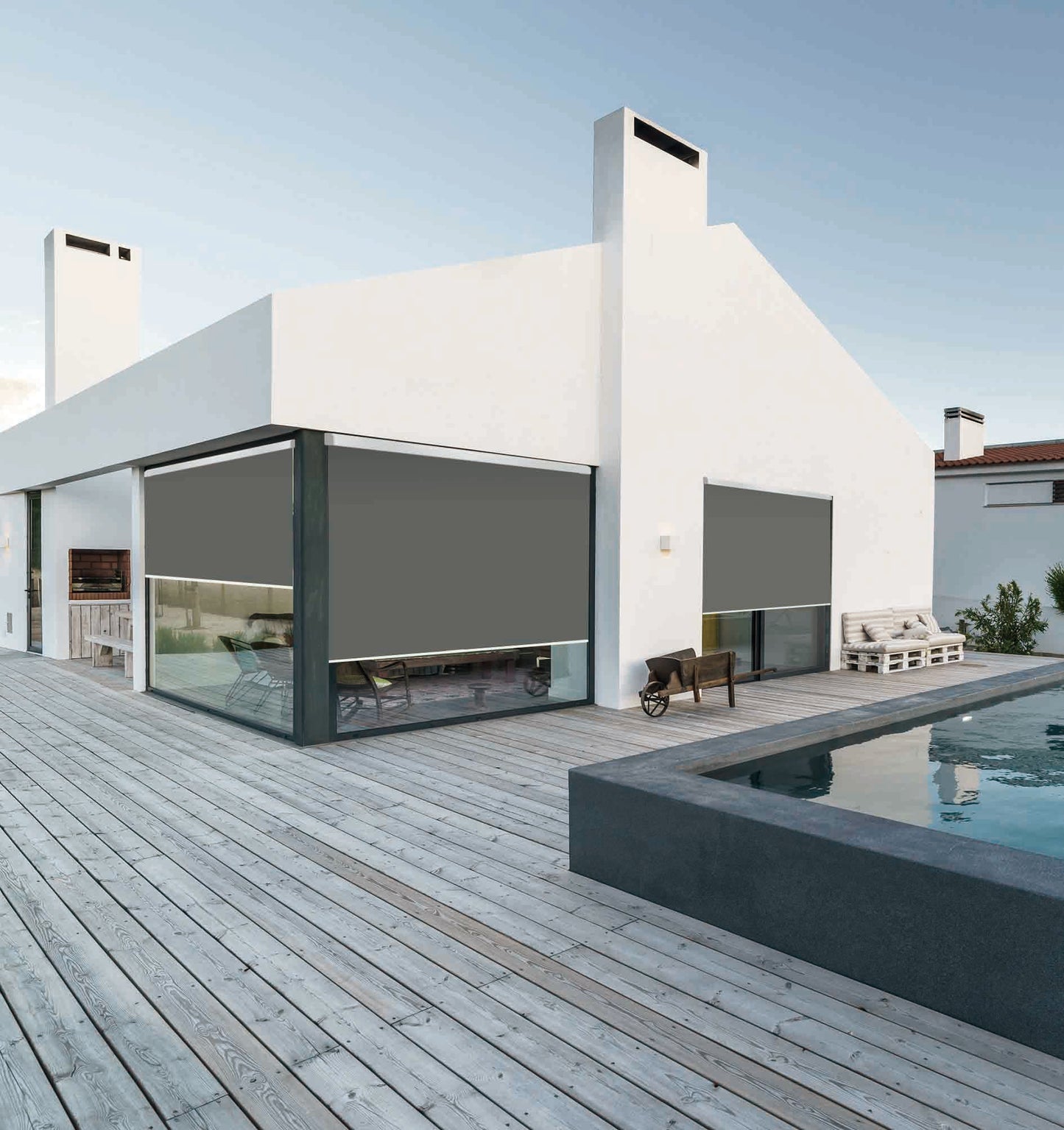 Motorized Automatic Roller Blinds