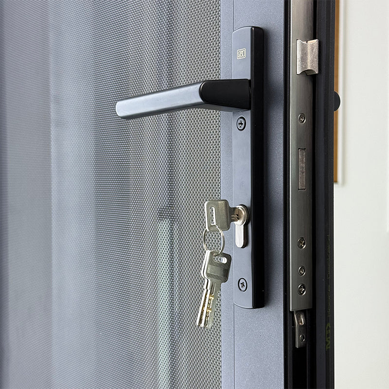 Security Side-Hung Screen Door