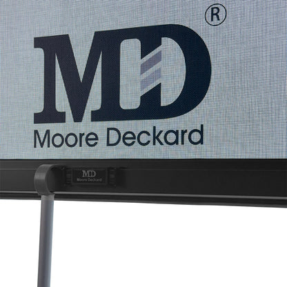 Moore Decckard Rolling Invisible Screen Window with Glass Fencing For Modern Living