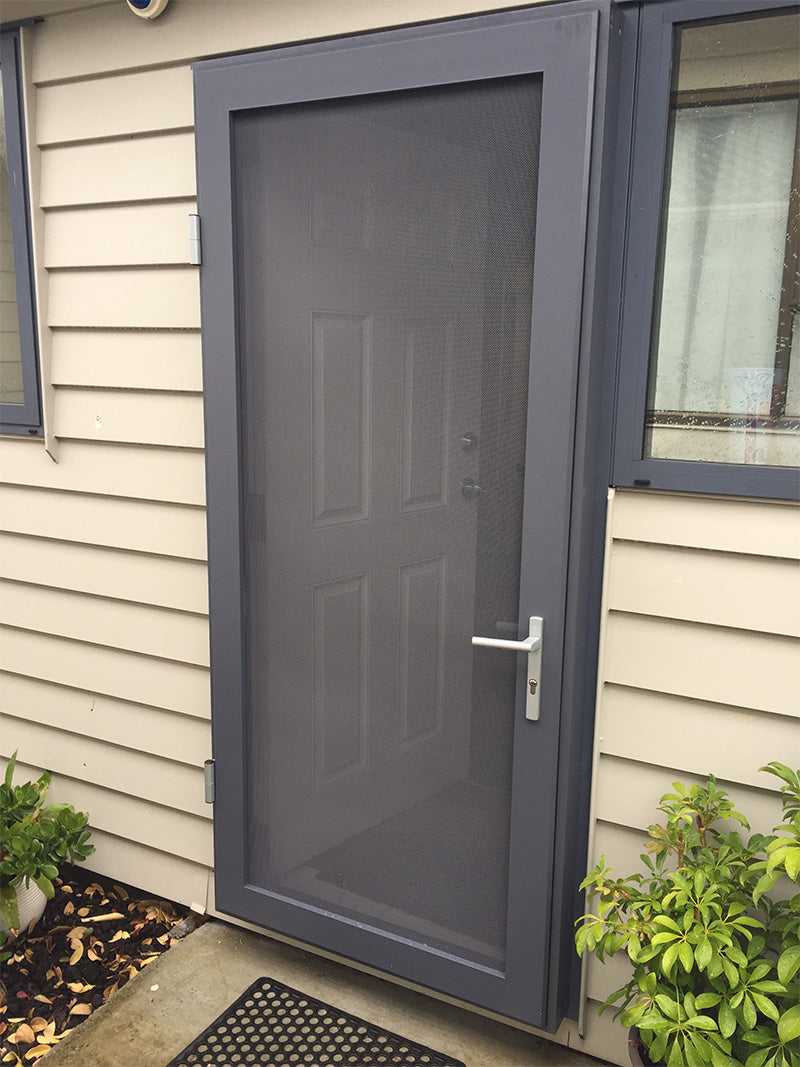 Security Side-Hung Screen Door