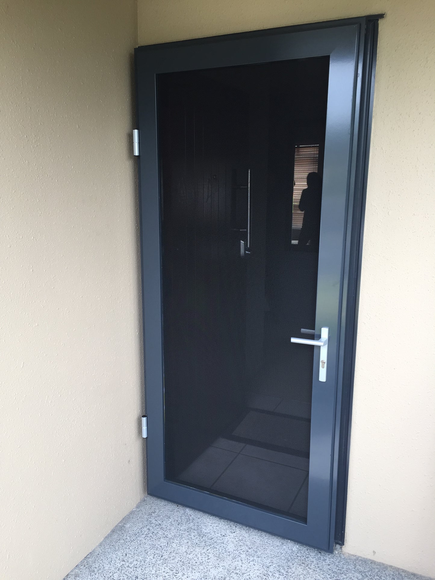 Security Side-Hung Screen Door